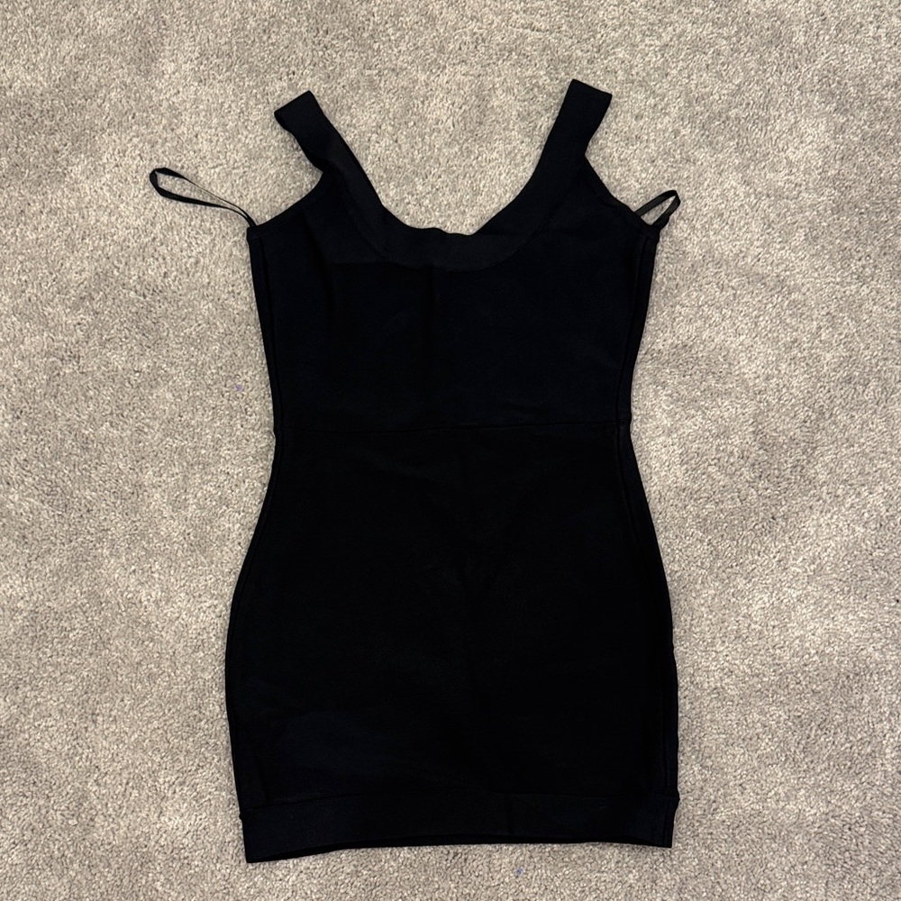 BCBG black vintage mini dress, perfect condition, size XXS